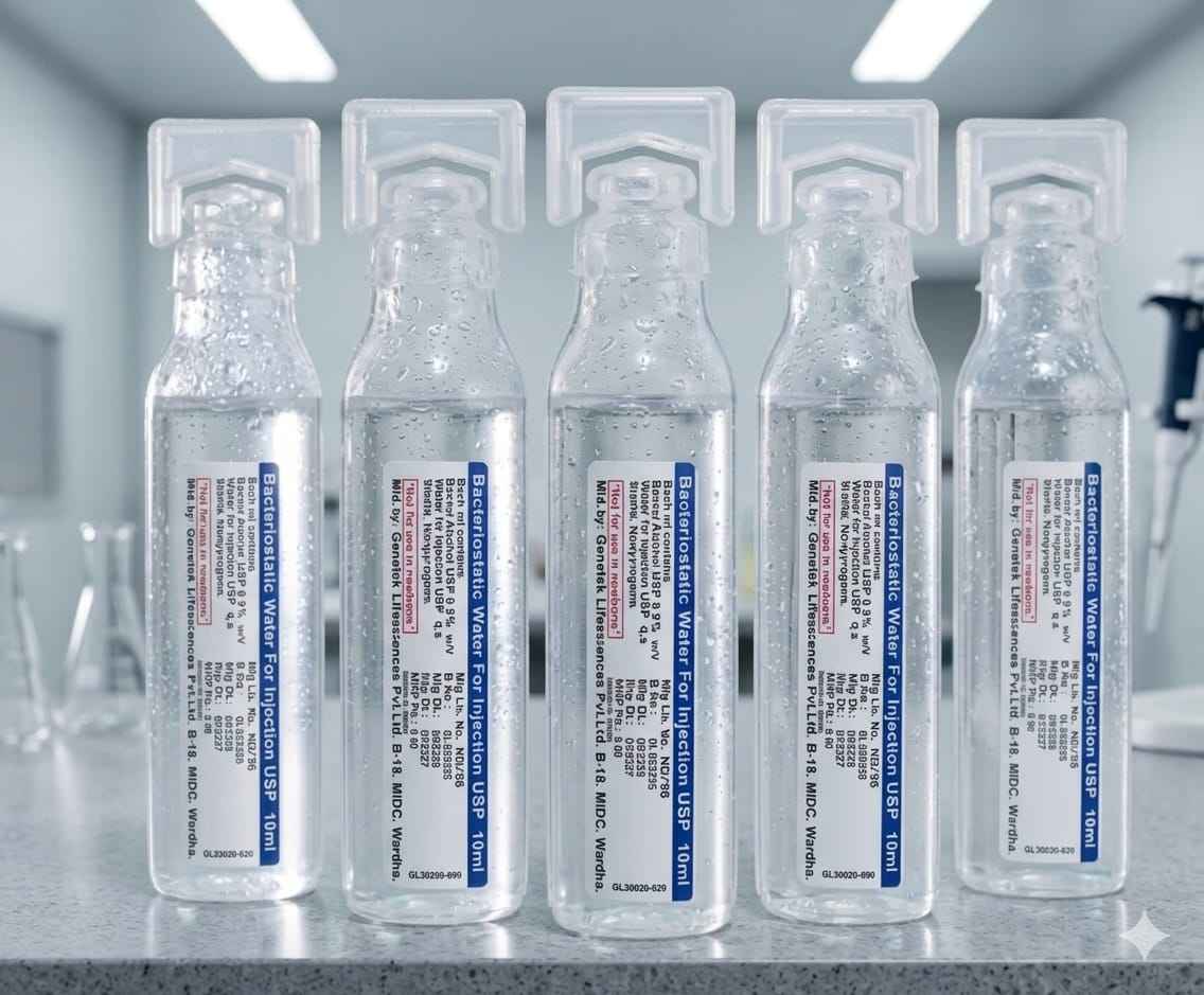 Bacteriostatic (BAC) Water for Reconstitution