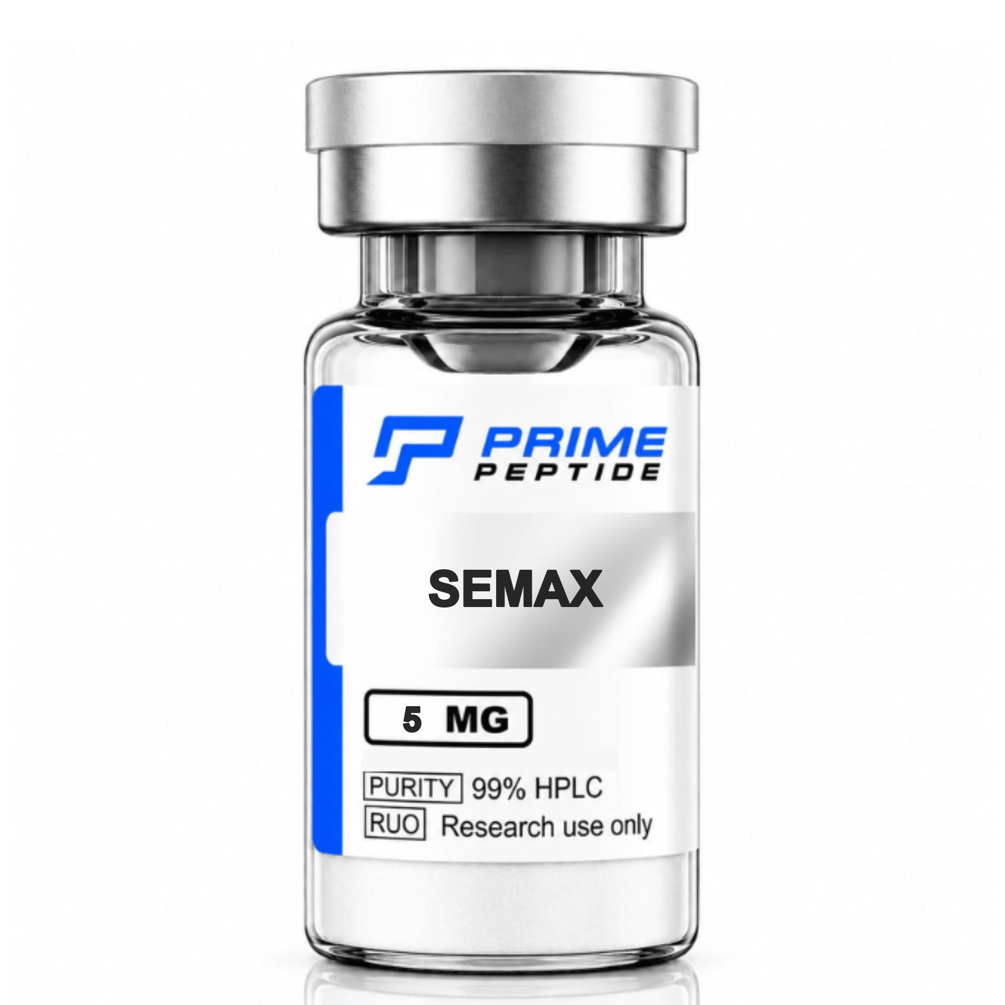Prime Peptide SEMAX 5mg vial - High purity nootropic for cognitive wellness and focus research